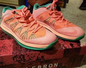 Nike Air Max Lebron X Low - Watermelon Sz. 10.5